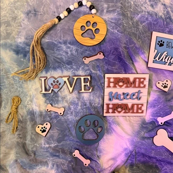 Dog-Themed Decorative Signs and Accessories - Picture 4 of 4